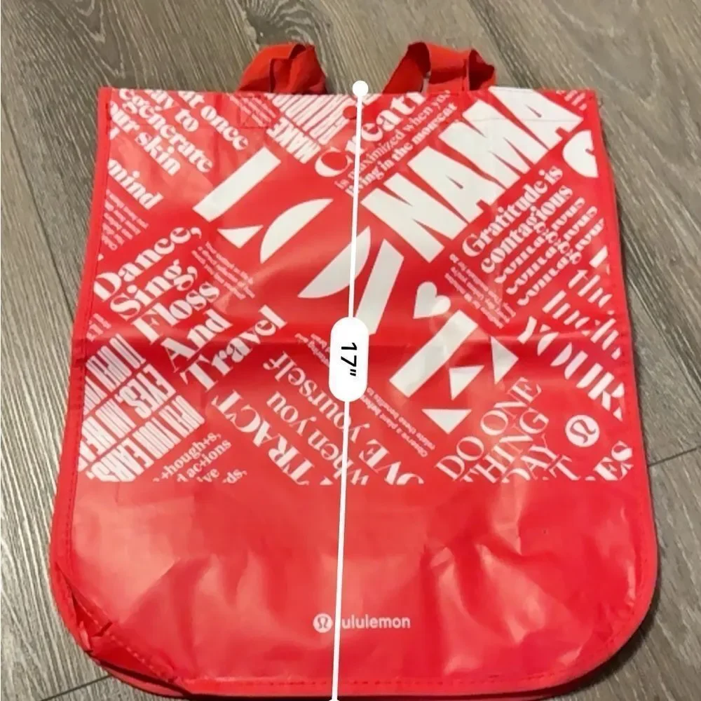 lululemon athletica Red Travel Bag